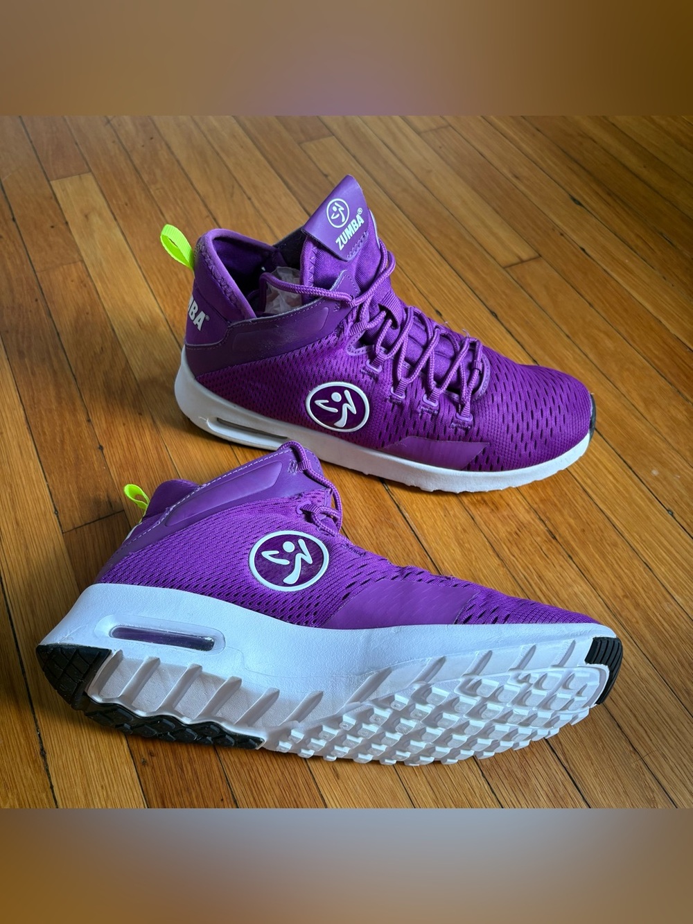 Zumba Air Funk Dance Sneakers - Royal Purple (Size 8)